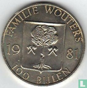 België 100 Bijlen Deurne 1981 - Afbeelding 1