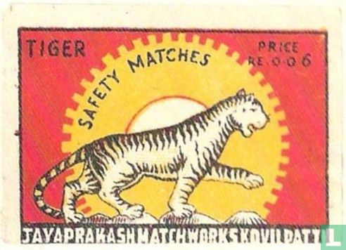 Tiger Safety matches