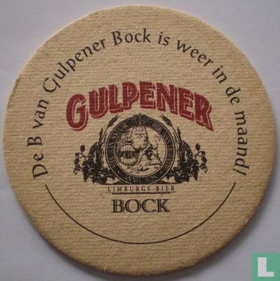 Bock / De B van Gulpener Bock is weer in de maand / Memo met vriendelijke groet - Afbeelding 1