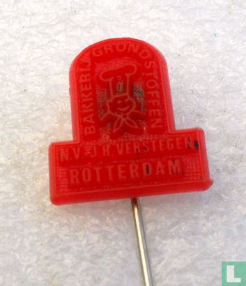 Bakkerij grondstoffen N.V. J.H. Verstegen Rotterdam [rood]