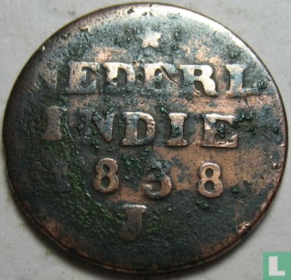 Dutch East Indies 2 cent 1838 - Image 1