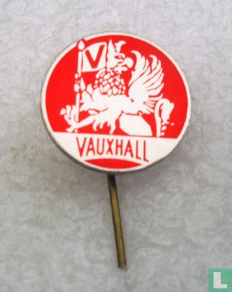 Vauxhall (rond groot) [rood] - Afbeelding 1