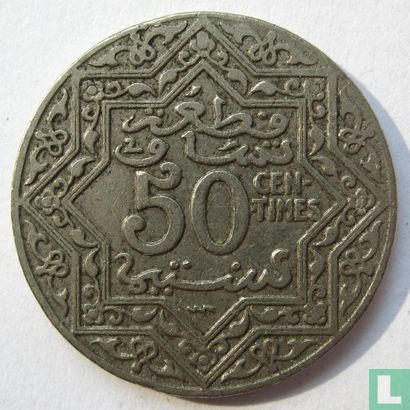 Marokko 50 centimes 1924 - Afbeelding 1