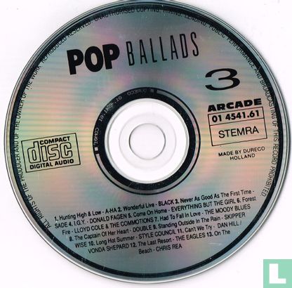 Pop Ballads - Volume 3 - Afbeelding 3