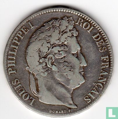 France 5 francs 1840 (A) - Image 2
