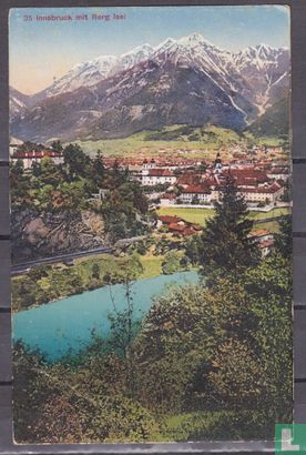 Innsbruck mit Berg Isel