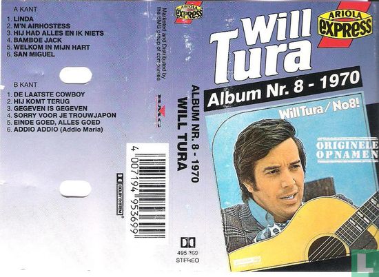 Will Tura-Album Nr.8-1970 - Afbeelding 2