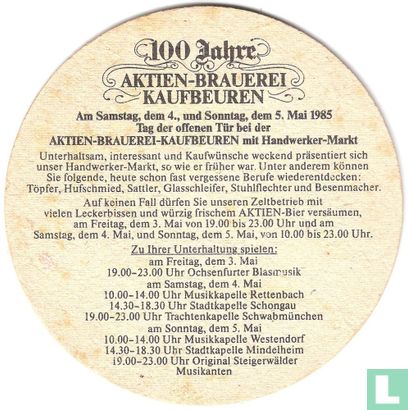 100 Jahre / Aktien Jubiläums Pils   - Image 1
