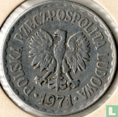 Poland 1 zloty 1971 - Image 1