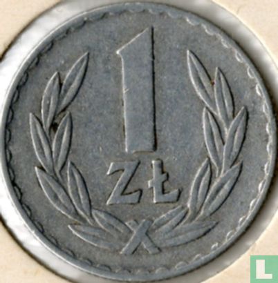 Poland 1 zloty 1971 - Image 2