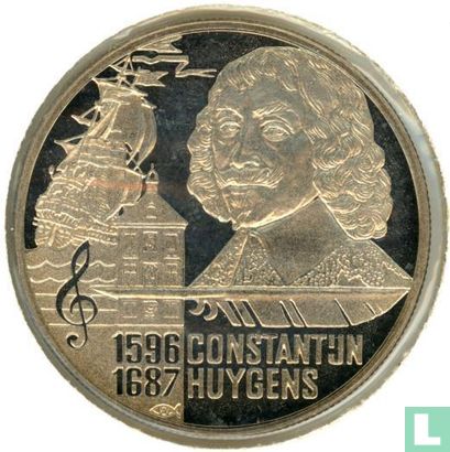 Nederland 5 Euro 1996 "Constantijn Huygens” - Bild 2