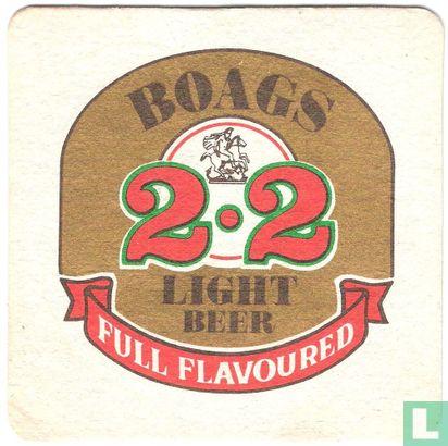 Boags 2.2 Light beer full flavoured