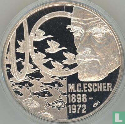 Nederland 20 Euro 1998 "M.C. Escher" - Afbeelding 2