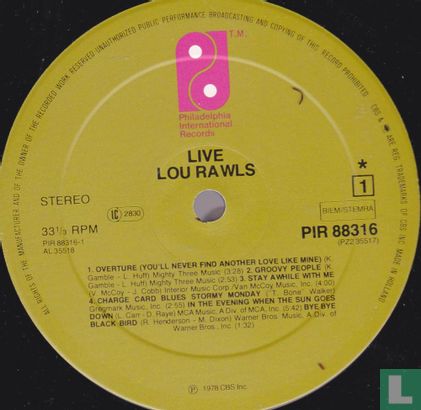 Lou Rawls Live  - Image 3