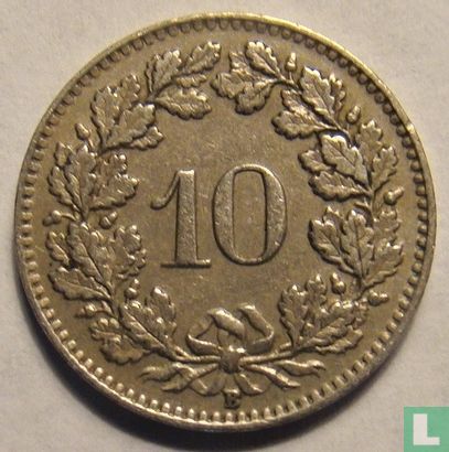 Suisse 10 rappen 1940 - Image 2