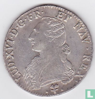 Frankrijk 1 écu 1788 (L) - Afbeelding 2