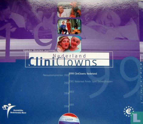 Nederland jaarset 1999 "Cliniclowns" - Afbeelding 1