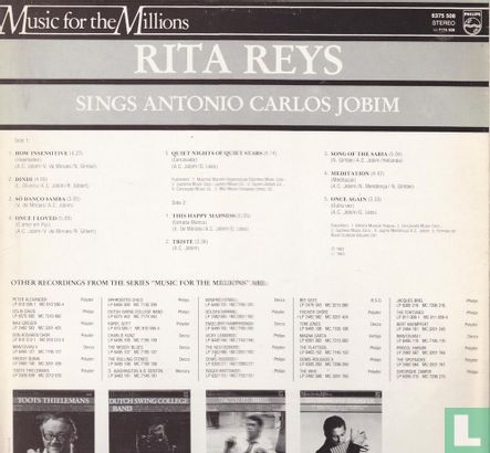 Rita Reys sings Antonio Carlos Jobim 	 - Bild 2