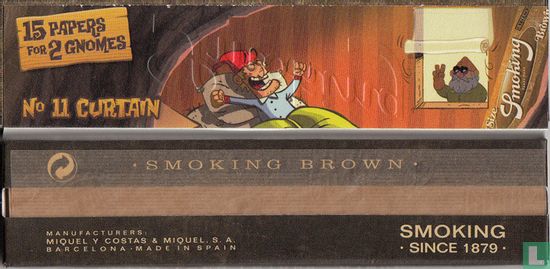 Smoking Brown N° 11 Curtain - Bild 1