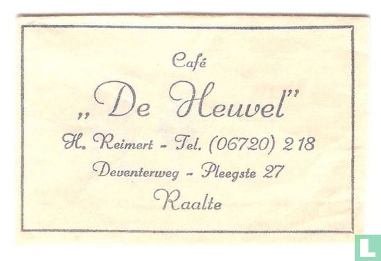 Cafe "De Heuvel"  - Afbeelding 1