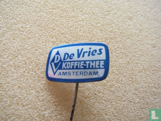 De Vries Koffie-Thee Amsterdam [blauw]
