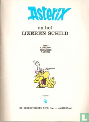 Asterix en het ijzeren schild - Afbeelding 3
