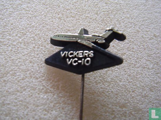 Vickers VC 10 (goud op zwart)