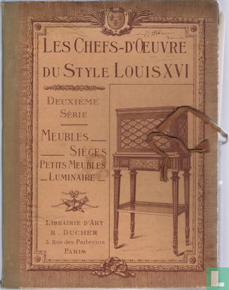 Les Chefs-d'oeuvre du style Louis XVI.  - Afbeelding 1