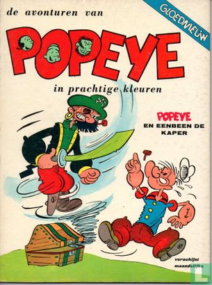Popeye en Eenbeen de kaper - Afbeelding 1