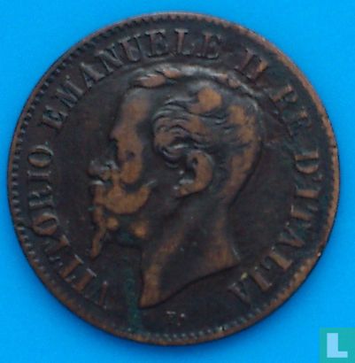 Italy 2 centesimi 1861 (N) - Image 2