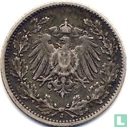Duitse Rijk ½ mark 1905 (J) - Afbeelding 2
