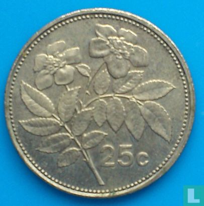 Malta 25 cents 2001 - Image 2