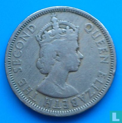 British Caribbean Territories 50 cents 1955  - Image 2