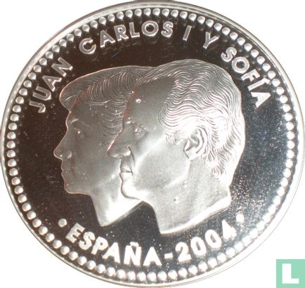 Spanje 10 euro 2004 (PROOF) "XXVIII Summer Olympics - Athens 2004" - Afbeelding 2