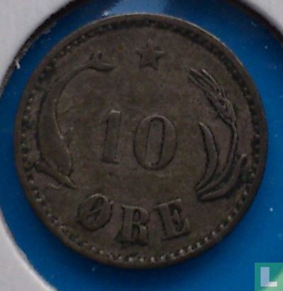 Denmark 10 øre 1894 (type 1) - Image 2