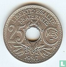 Frankrijk 25 centimes 1917 (type 1) - Afbeelding 1