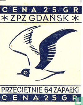 ZPZ Gdansk beeld van duif