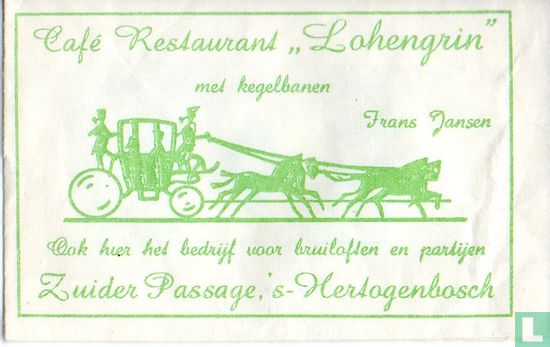 Café Restaurant "Lohengrin" - Afbeelding 1