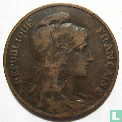 France 10 centimes 1908 - Image 2