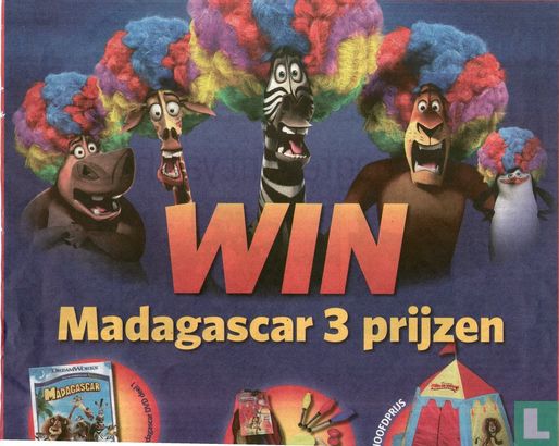 Win Madagascar 3 prijzen - Afbeelding 1