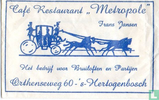 Café Restaurant "Metropole" - Image 1