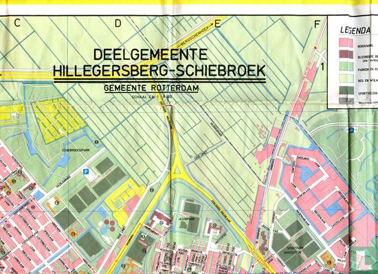 Plattegrond van deelgemeente Hillegersberg-Schiebroek - Image 3