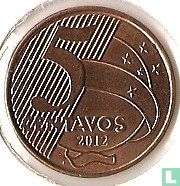 Brazilië 5 centavos 2012 - Afbeelding 1
