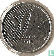Brazilië 50 centavos 2011 - Afbeelding 1