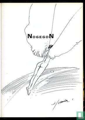 originele tekening Francois Schuiten in NOGEGON