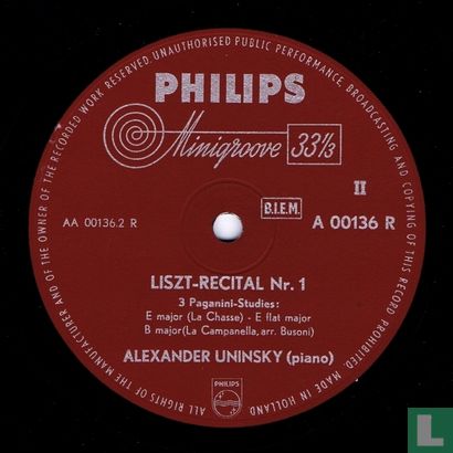 Liszt-Recital nr. 1 - Afbeelding 3