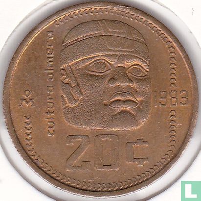 Mexico 20 centavos 1983 - Afbeelding 1