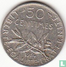 France 50 centimes 1914 - Image 1