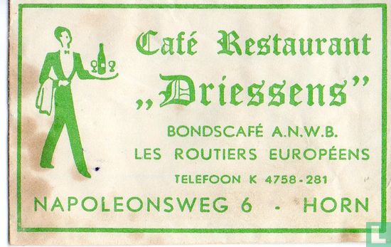 Café Restaurant "Driessens"   - Image 1