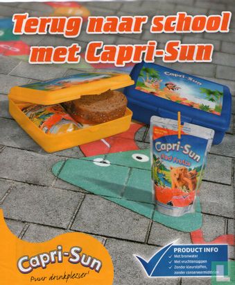 Terug naar school met Capri-Sun